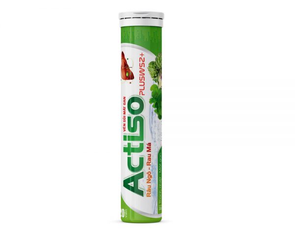 Viên sủi mát gan Actiso - Thanh nhiệt mát Gan