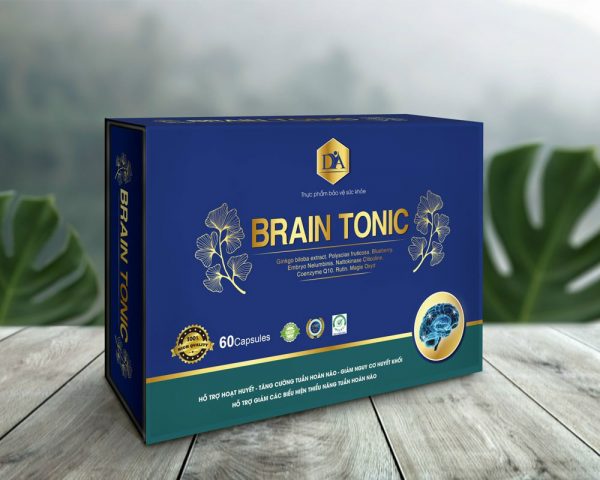 Brain Tonic - Hỗ trợ hoạt huyết tăng cường tuần hoàn não