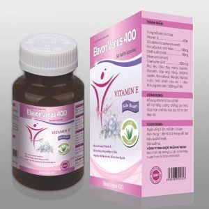 Elavon Venus 400 - Bổ sung Vitamin E cho cơ thể, tăng cường chống oxy hóa