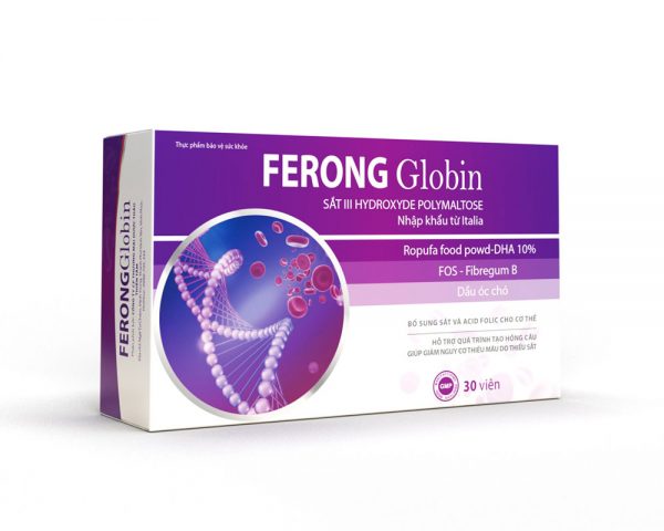 Ferong Globin - Sắt III hydroxyde Polymaltose